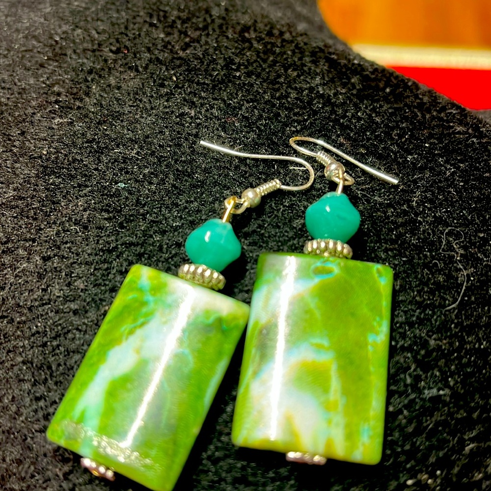 Nice hand crafted earrings.